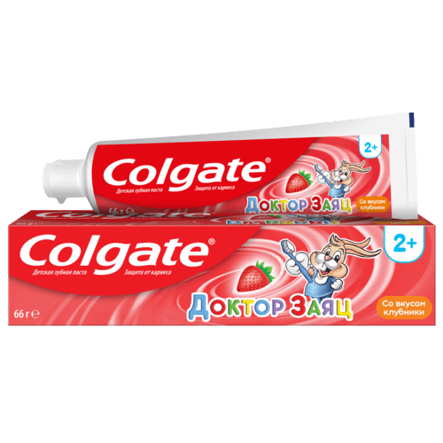 Colgate® Доктор Заяц Со Вкусом Клубники