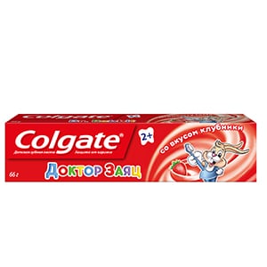Colgate® Доктор Заяц Со Вкусом Клубники