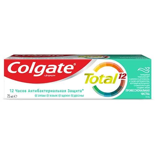 Colgate Total® 12 Профессиональная Чистка (гель)