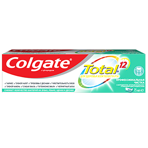Colgate Total® 12 Профессиональная Чистка (гель)