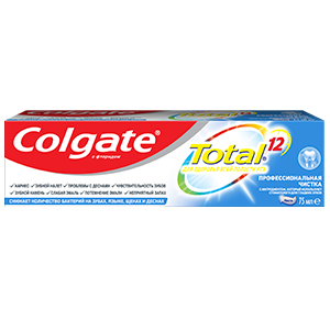 Colgate Total® 12 Профессиональная Чистка